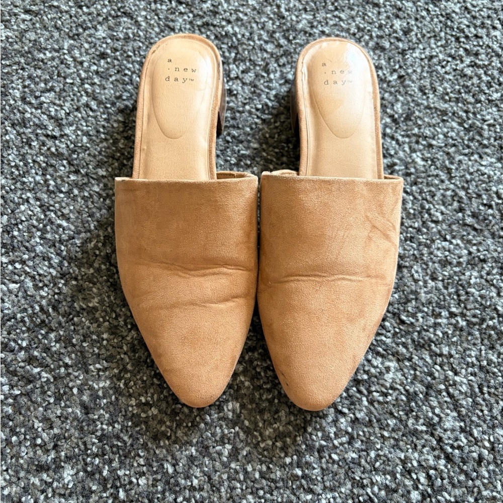 Tan Mules